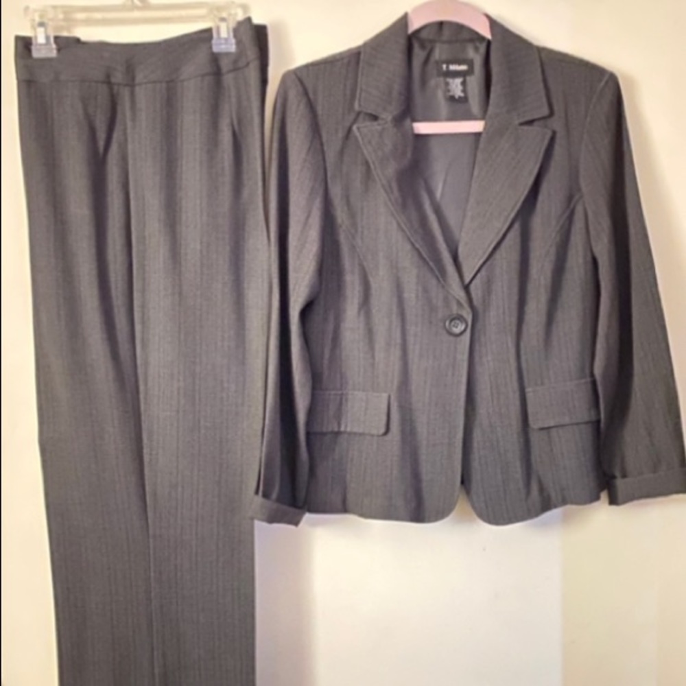 T. Milano pant suit, size 12.